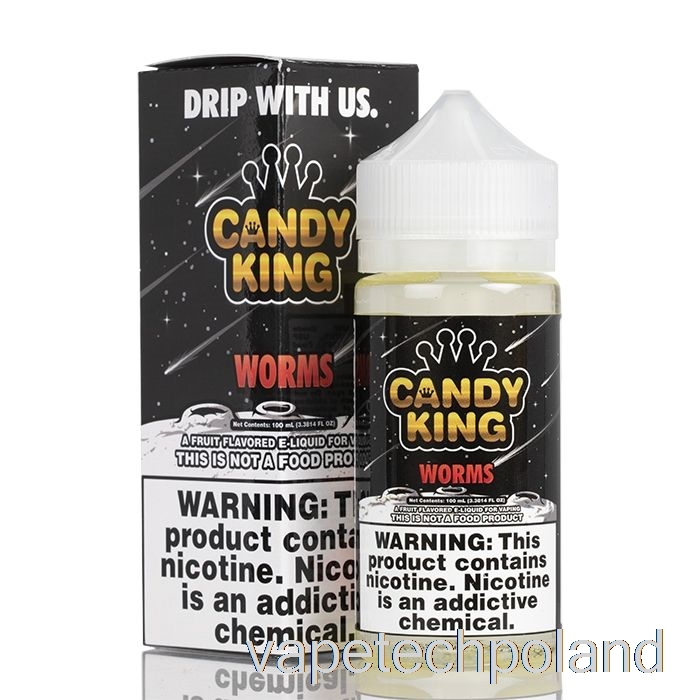 Vape Pod Robaki - Candy King - 100ml 0mg